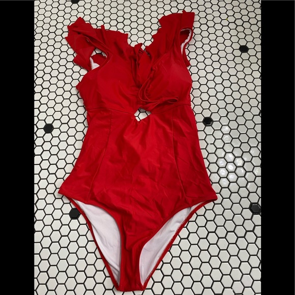 NWT cupshe one piece swimsuit size medium - Picture 2 of 5
